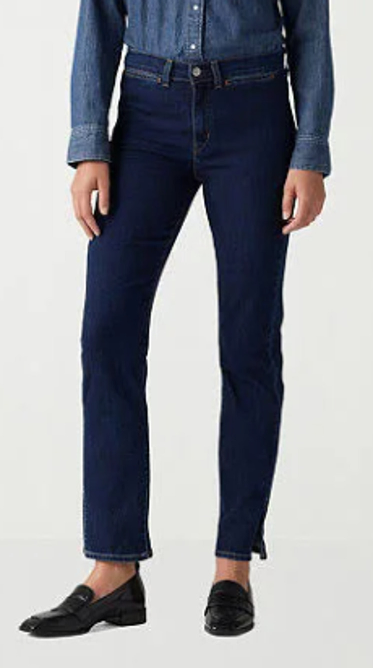 Levi's Women's Tailored 724 High Rise Straight Jeans 29x32